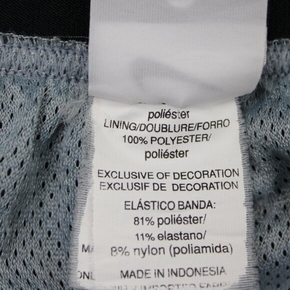 Nike Swim Trunks Mens XL Black/Green Lined Polyester Drawstring w/ 11" inseam - Picture 10 of 12